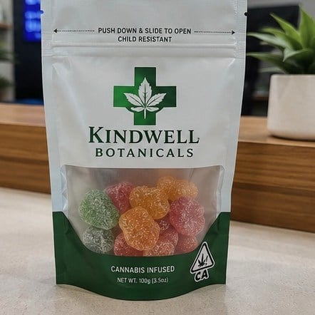 Customized ziplock bags for cannabis and Dispensary