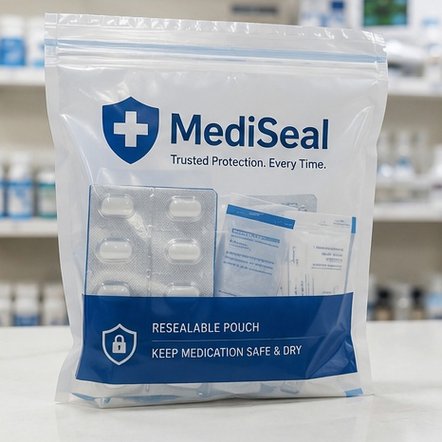 Customized ziplock bags for medical and Pharma