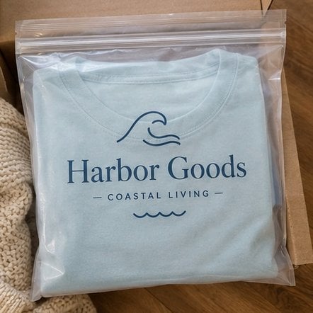 Customized ziplock bags for retail and E-commerce